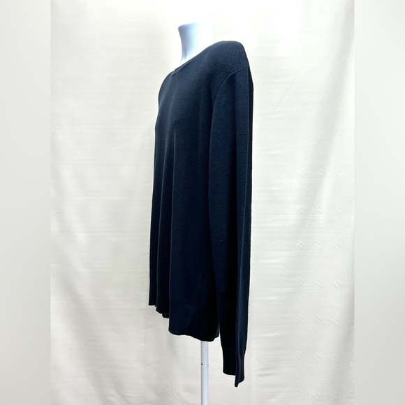 SLATE & STONE Men’s navy blue crew neck sweater size L - Picture 5 of 13